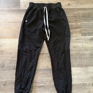 Figs Scrubs Black Joggers